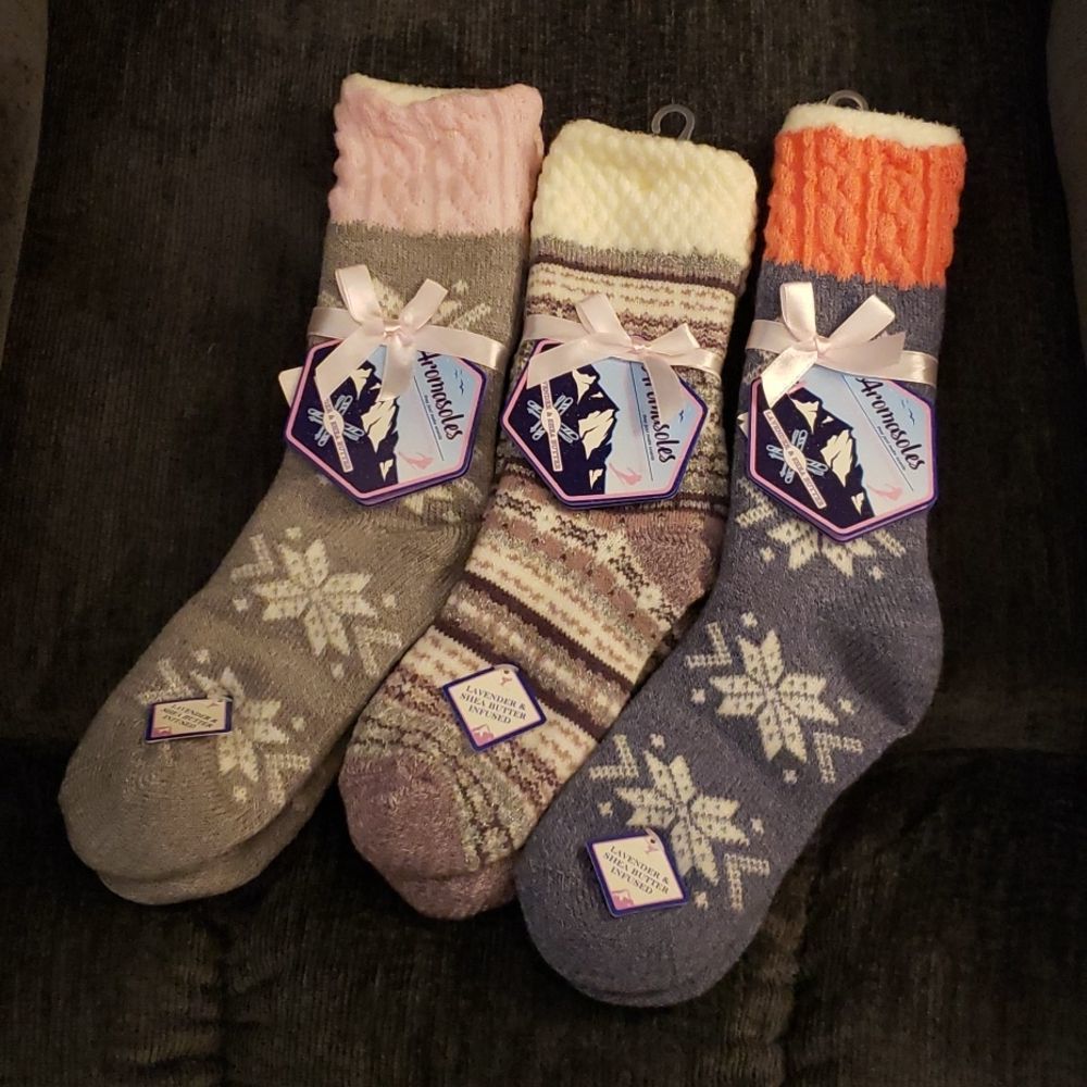 MinxNY Aromasoles Women's Socks - 1 Pair NWT